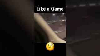 Like a Game #crash #carcrashcompilation #carfails #carcrashes #drivingfails #dashcams #car #driving