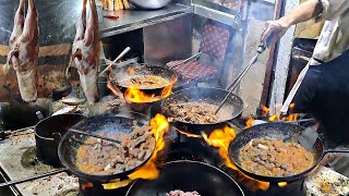 AMAZING STREET FOOD MUTTON KARAHI Recipe |Pakistani Street Food | Karachi Street food Pakistan