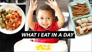 WHAT MY 1-YEAR-OLD EATS IN A DAY (vegan)