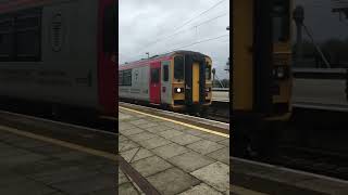 Tfw Class 153972 And Gwr Class 166217 At Cardiff Central#shorts#youtubeshorts#uk#transport#train#