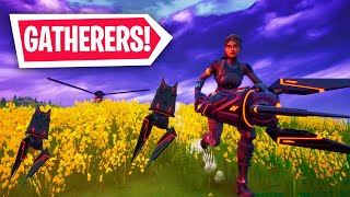 BEST LOCATION TO DESTROY GATHERERS! | Week 4 Challenges (Fortnite Battle Royale)