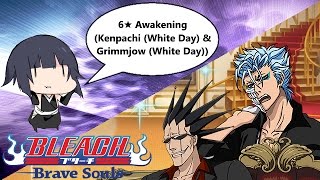 Bleach: Brave Souls - [#488] 6★ Awakening (Kenpachi (White Day) & Grimmjow (White Day))