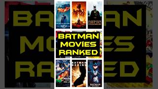 Batman Movies Ranked #batman #dc #superhero #hero #dccomics