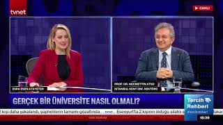 Prof.Dr. Necmettin Atsü & Esra Atayeter I TVNET Tercih Rehberi 2023