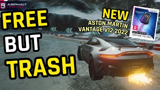 The *NEW* Grand Prix car is TRASH Unfortunately… | Asphalt 9 NEW Aston Martin Vantage V12 2022