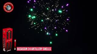 ASSASSIN 24 ARTILLERY - DYNOMITE FIREWORKS