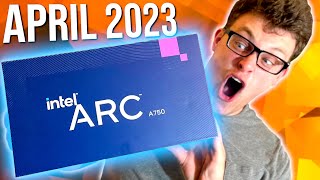 Arc A750 Performance is IMPROVING! - Intel Arc A750 Performance Benchmarks April 2023