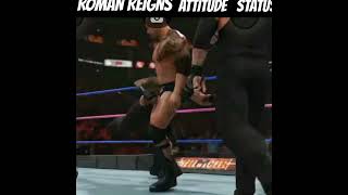 Roman Reigns Spear The Rock WWE 2K19 Roman Reigns Attitude Status #shorts