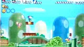 New Super Mario Bros Wii 1-3 super skill