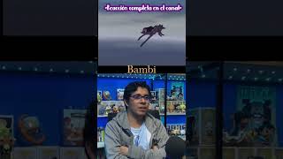 Reacción Bambi contexto en el video #contexto #bambi #disney #reaccion  #peliculas