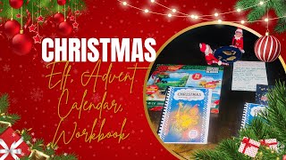 🎄 Day 2 VLOGMAS: 1st Morning with Kids for Elf on the shelf, Advent Calendar & Homeschool Workbook