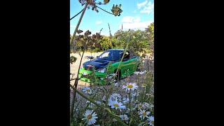 Chargespeed widebody GT Subaru Impreza exhaust, turbo flutter and walkaround, loud exhaust