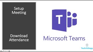 Microsoft Teams | Instant Meeting Setup | Download Team Meeting Attendance in Excel