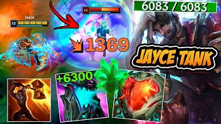 O MEGA JAYCE TANK COM 6 MIL DE VIDA E 40 MIL DE DANO !! - LEAGUE OF LEGENDS