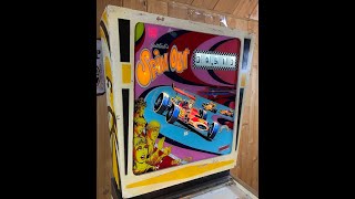 1975 Gottlieb Spin Out Pinball Play!