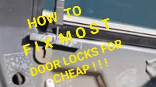 How to fix door lock on 2008 Chevy Impala