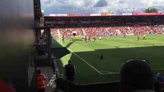 NATHAN AKE EQUALISER VS EVERTON! SCENES! AFCB 2-2 EVERTON