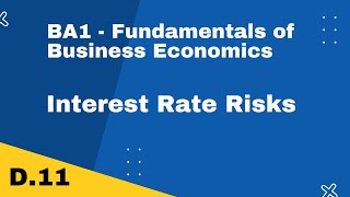 BA1 | Interest Rate Risk | CIMA | cimaselfstudy.com | Free CIMA Study Materials