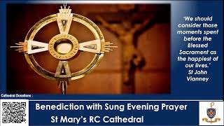 Weds 20th Nov 2024. Vespers with Benediction.  Celebrant: Fr Philip Osuagwu