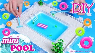 How To Make A Miniature Swimming Pool Zen Garden – DIY Stress-Relieving Desk Decoration