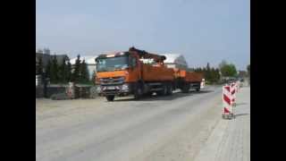 Mercedes Actros 2641 Baustoff Zug