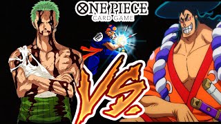 One Piece Card Game Zoro vs Oden Romance Dawn OP01