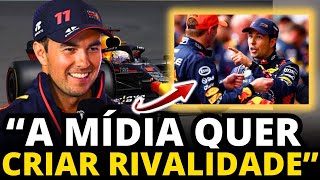 SÉRGIO PÉREZ DETONA IMPRENSA SOBRE RELAÇÃO COM VERSTAPPEN - ÚLTIMAS NOTÍCIAS DA F1 HOJE - RESSACA F1