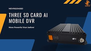 Three SD card Mobile DVR,1TB SD card Mobile DVR, AI ADAS DMS Mobile DVR,Seat vibration,Ibutton,TMPS