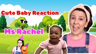 Cute Baby Reaction to Ms Rachel🥰MUST WATCH! | Sahira The Explorer