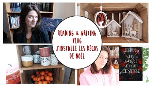 READING & WRITING VLOG : J'installe les décos de Noël