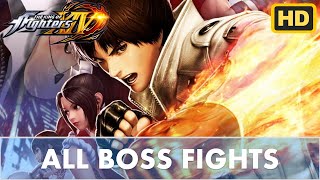 The King of Fighters XIV 14: All Boss Fights (60fps)