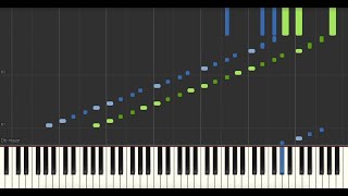 Nocturne in D-Flat Major "un rêve" - Eric Christian (Synthesia Tutorial)