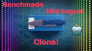 Benchmade Mini Bugout Clone Review!!