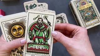 Обзор колоды Таро Тату, марсельские таро, #Tatootarot