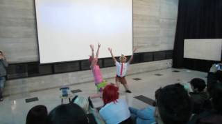 Bob esponja y Patricio -Performance Cosplay duo - Día internacional del Cosplay 2016