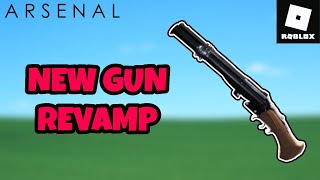 NEW GUN REVAMP IN ARSENAL!!! (Roblox Arsenal)