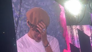 BTS V Crying at Love Yourself  Concert in Paris Because of This