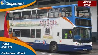 [AUDIO] Stagecoach West ALX400 Trident 2 AE06 GZL - 12/10/2022