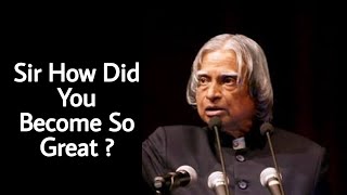 Abdul Kalam || Sir How Did You Become So Great ? || Mk Entertainments