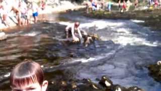 A Day At Loup Scar, Burnsall. July 7th 2013