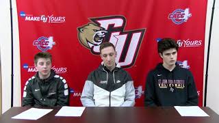 St. John Fisher College Postmatch Interview (UVC Semifinals)