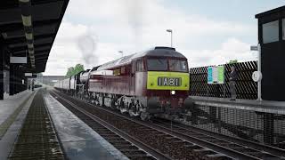 Charter and freight at East Midlands Parkway (TSW4)