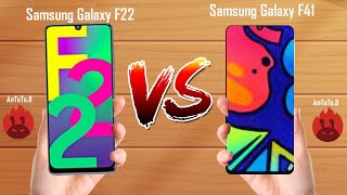 Samsung Galaxy F22 VS F41 🔥 |📱Full Specifications📱Full Coverage📱