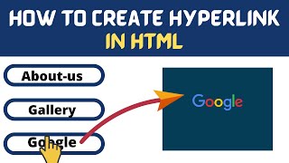 How to create hyperlinks in HTML