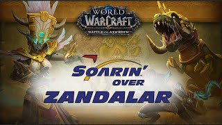 Soarin' Over Zandalar (4K) - World of Warcraft