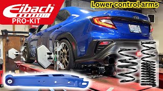 Lowering my VB WRX with Eibach PRO-KIT + SuperPro WRX - RCA  - JDM RHD 2022 WRX