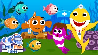 Five Little Fish Jumping on the Kelp | Baby Shark | Little Fish Tales | #rhymes