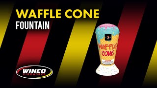 Waffle Cone by Fox Fireworks