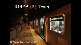 R142A (2) train ride between Chambers St & Times Sq 42nd St