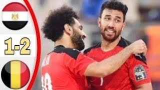 Egypt Vs Belgium 2-1 Highlights & All Goals 4k 2022